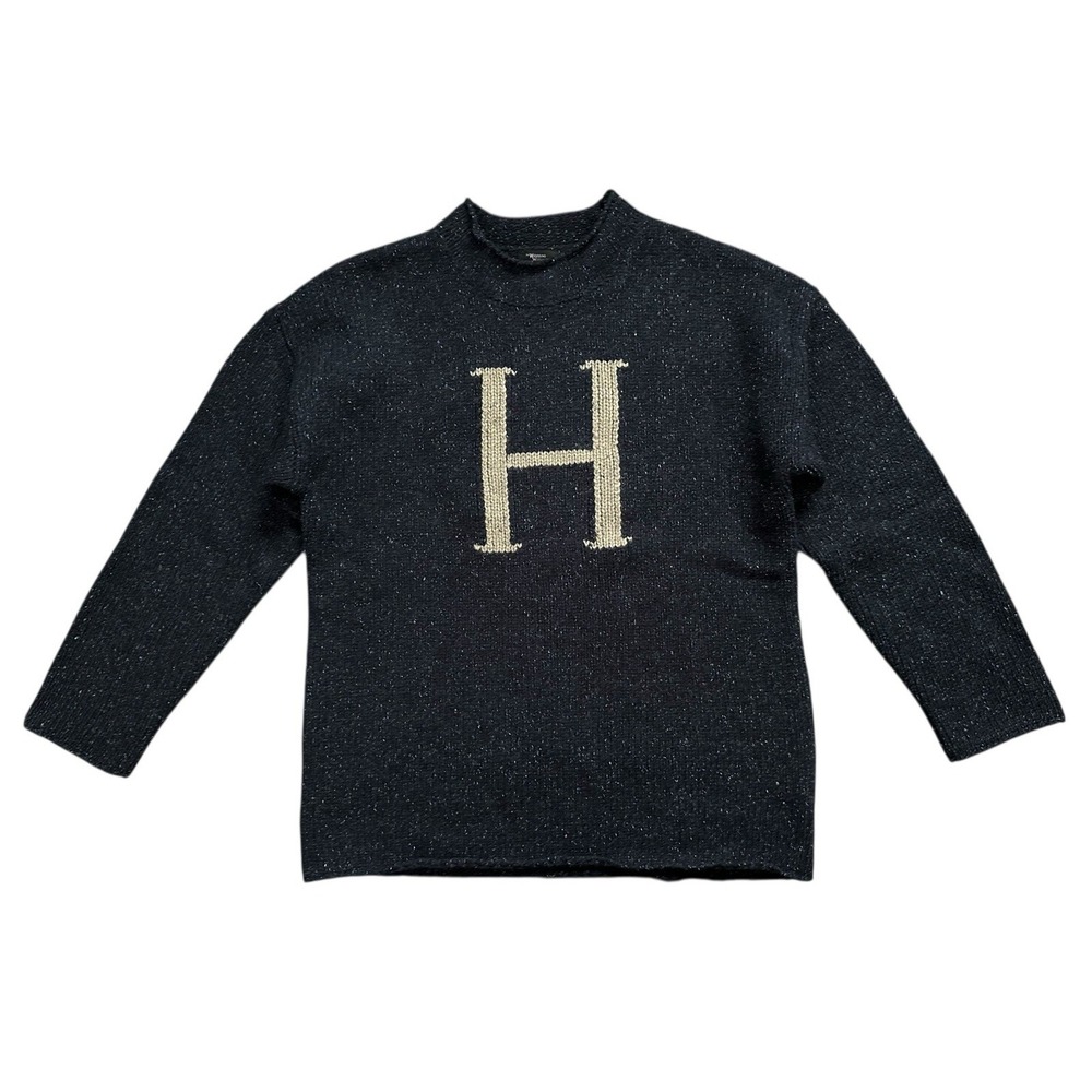 Universal Studios Harry Potter Weasley H Knit Pullover Sweatshirt Sweater Size L